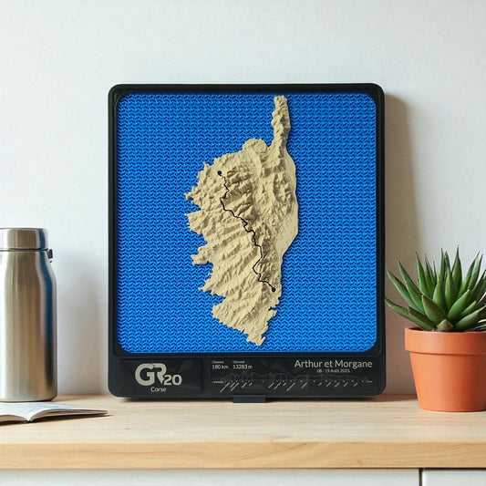 GR20 - Carte 3D