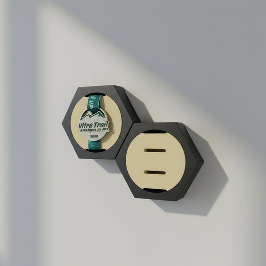 HEX - Support mural modulable pour médailles