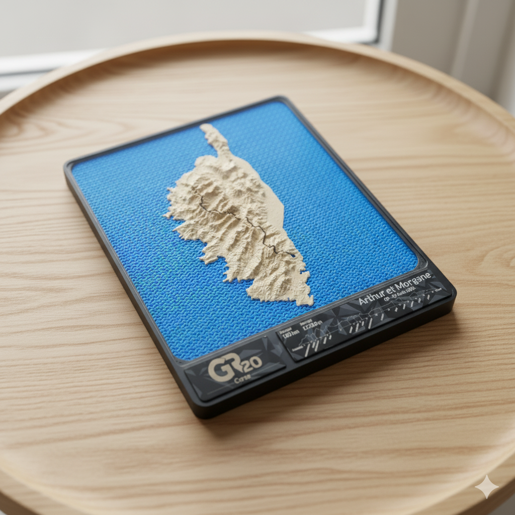 GR20 - Carte 3D