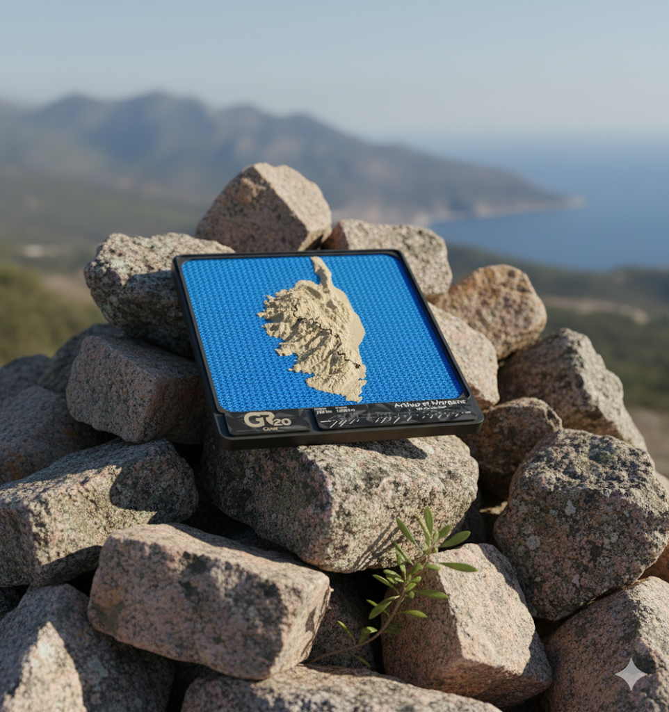 GR20 - Carte 3D